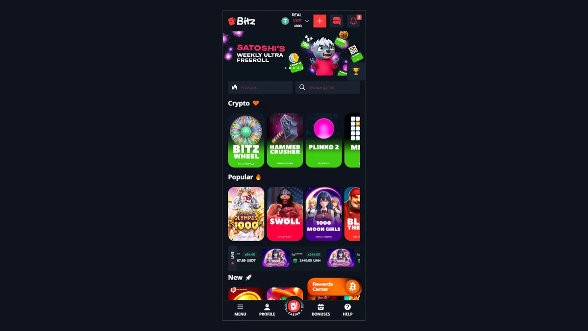 Bitz spēļu bibliotēka
